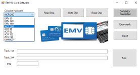 EMV SOFTWARE - EMV Reader Writer Software