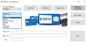 EMV SOFTWARE - EMV Reader Writer Software